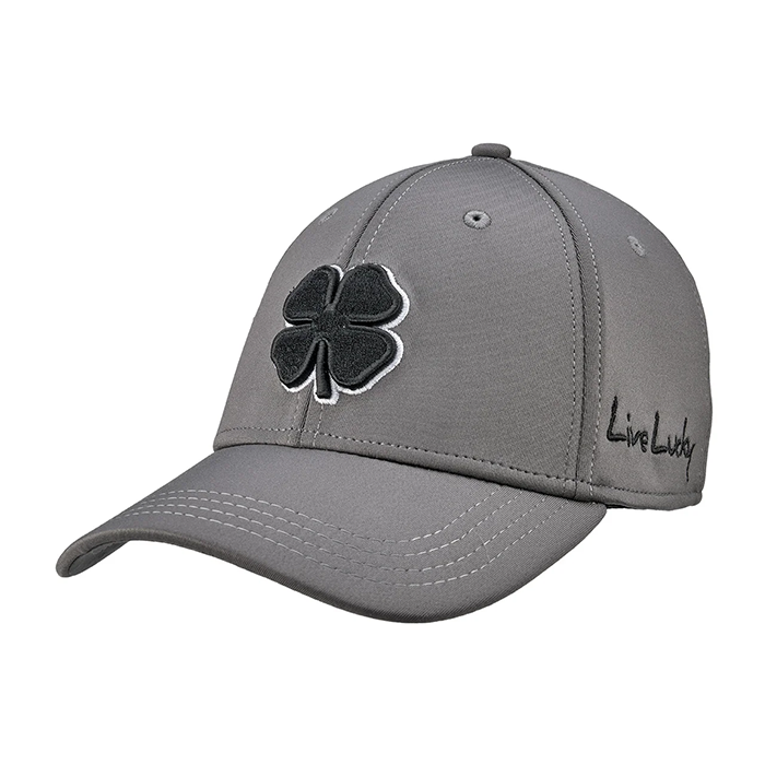 Black Clover Premium Clover 22 Golf Cap - Charcoal