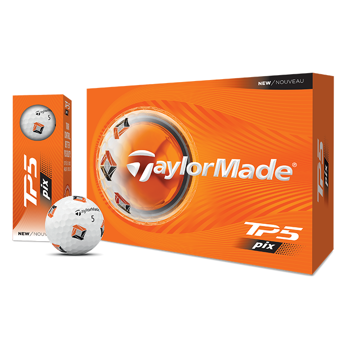 TaylorMade TP5 Pix 3.0 Golf Balls 2026